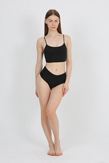 REN High Waist Basic Laser Cut Bikini Panties 3 Pack