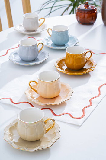 ACAR Attis 6-Person Coffee Cup Set - 90 ml