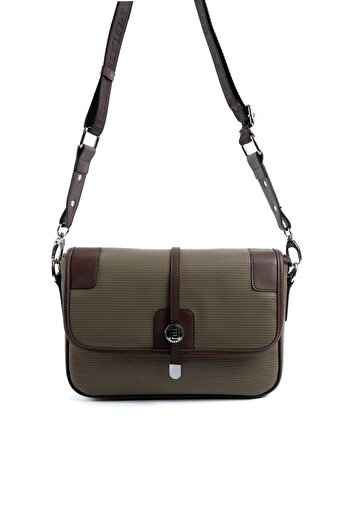Silver Polo Silver & Polo L.Haki - Brown Sp1182 Women's Crossbody Bag