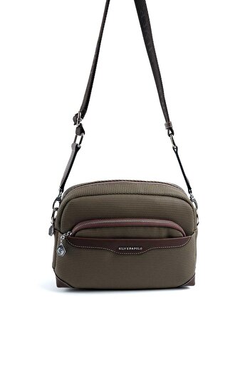 Silver Polo Silver & Polo L.Haki - Brown Sp1201 Women's Crossbody Bag