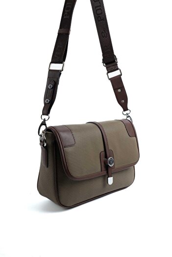 Silver Polo Silver & Polo L.Haki - Brown Sp1182 Women's Crossbody Bag