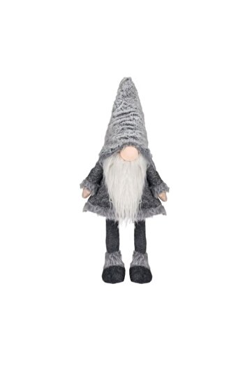 Topi Winter holiday themed decoration, Santa Claus with long beard and hat, 25 x 24 x 65 cm