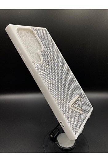 BotCase Samsung Galaxy S23Ultra Compatible Prda Stone Lux Glitter Shiny Silicone Case