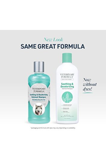 Veta Farm Veterinary Formula Smart Coat Soothing & Deodorizing Oatmeal Shampoo for Dogs, 17 Fl oz