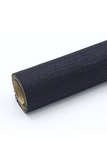 LUXER Self-adhesive textile foil 145x50 cm – Black – furniture decoration, upholstery repairs, DIY projects