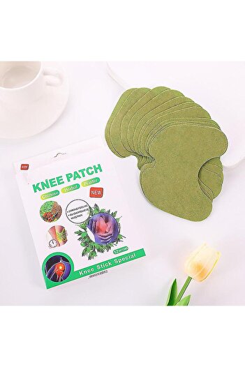 Twinkle Mart 60pcs Knee Pain Relief Self-heating Wormwood Moxibustion Heating Patches