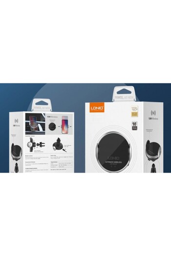 LDNIO MA02 Wireless Fast Car Mount & Charger
