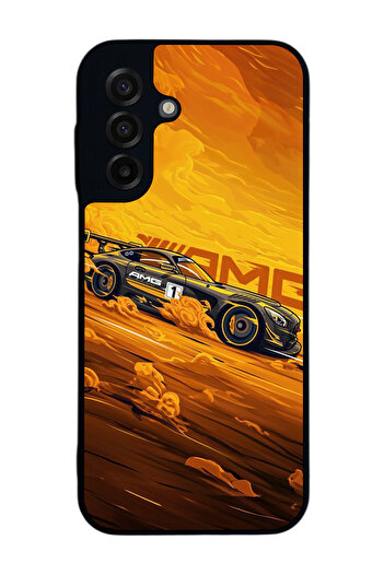 BGAKSESUAR Samsung Galaxy A17 Matte Compatible Black Case – Soft Silicone, Protective, Shock-Absorbing Cover