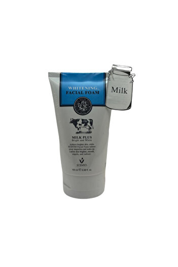 Scentio Bright & White Milk Plus Q10 Face Brightening Foam by - 100 ml