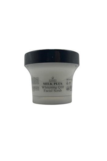 SENTIO Scentio Bright & White Milk Plus Q10 Whitening Facial Scrub - 100ml