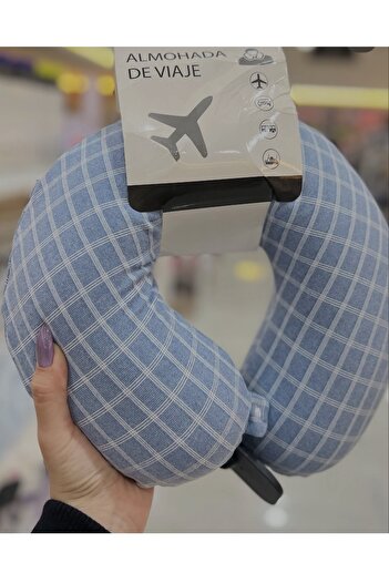 Generic U-shaped neck pillow is specially designed to provide comfort while traveling or relaxing. It is extremely soft.