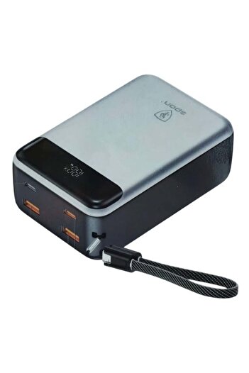 Spoon portable power bank 30000 mAh 22.5W LED display fast charging compatible with all devices
