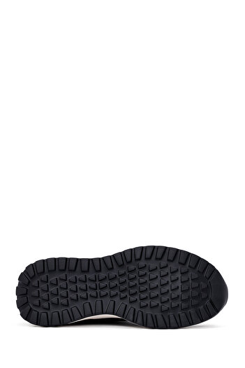 Derimod Erkek Lacivert Bağcıklı Kalın Tabanlı Deri Casual Sneaker 25WFD600614
