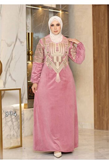 Generies High quality velvet Arabic jalabiya with a wonderful design