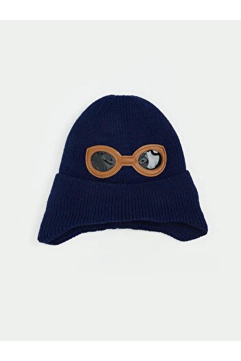 LC Waikiki Boy's Snow Hat with Glasses Detail (W5)