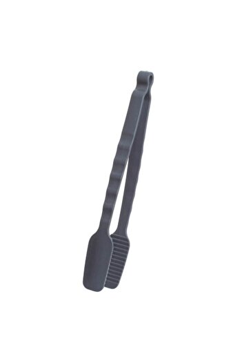 SHOPIENS Serving Tongs, PP, Textured Handle, Gray, Heat Resistant to 140°C, Dishwasher Safe, 31 cm