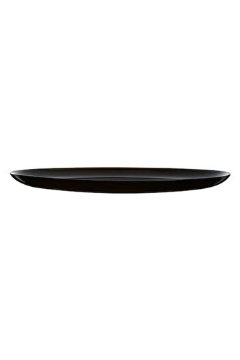 SHOPIENS Arcopal Opal Black Pizza Plate, 32 cm