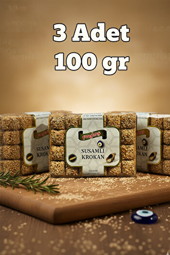 Paylaş Sesame Crocan 100 Gr X 3 Pieces