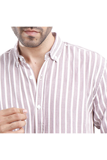 COUP Men Fashion Shirt - Burgundy
