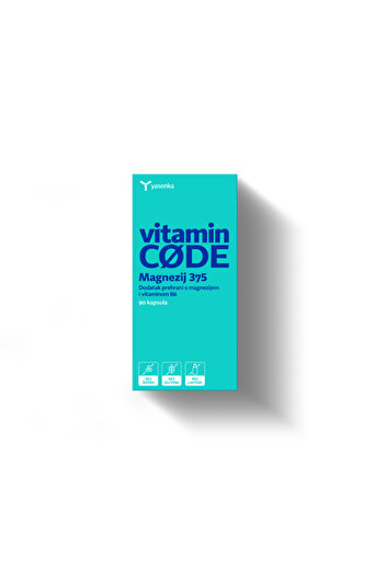 Yasenka Vitamin CODE Magnesium 375 90 capsules