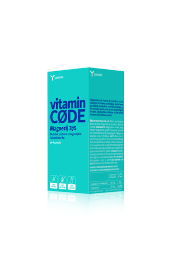 Yasenka Vitamin CODE Magnesium 375 90 capsules