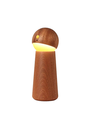 Generic GOOD Voice Activated Sensor Light | Voice Activated Rechargeable Night Light (Dark Wood)