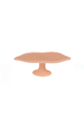 OEM Nude Silicone Exfoliating Brush 6.5x3cm