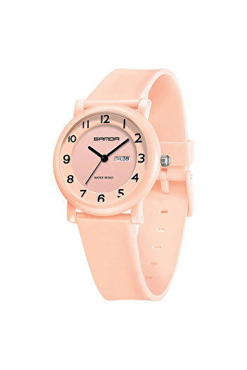Sanda 3225 Rose Children's Watch – Fashion Design, Analog, Date Display, 3ATM Water Resistant