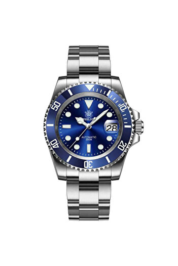 Steeldive SD1953 automatic diving watch, 41 mm, silver bracelet, NH35, sapphire crystal, 30 ATM