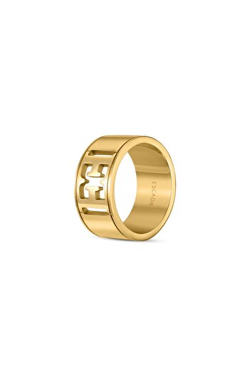 Escada Estelle 52mm Gold Wider Hinged Ring for Women