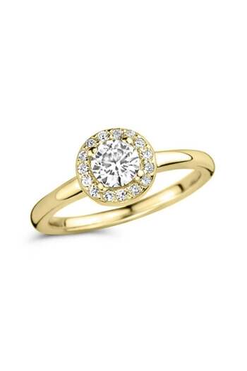Liu Jo Signature Gold Ring - LJ2508