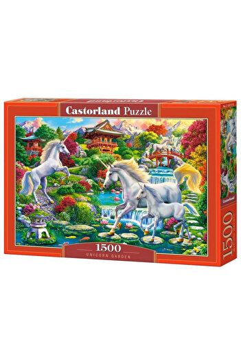 Castorland Puzzle 1500 pieces Unicorn Garden 152117