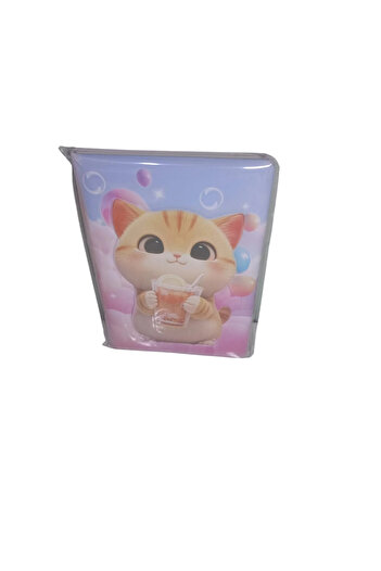 Linea Puffy (14*20 cm) 80 Sheets Lined Journal (Sweet Cat)