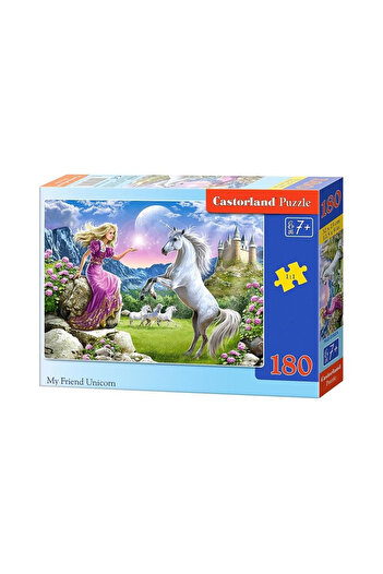 Castorland Puzzle 180 pieces My Friend the Unicorn 18024