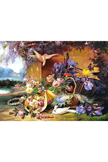 Castorland Puzzle 2000 pieces Elegant Still Life with Flowers, Eugene Bidau 200276