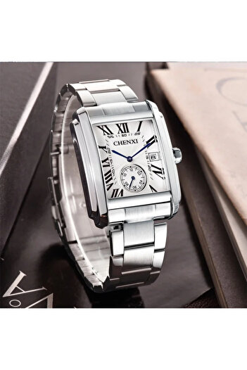 Chenxi Men's Watch 8217 Silver – Business Design, Classic, 3ATM Water Resistant