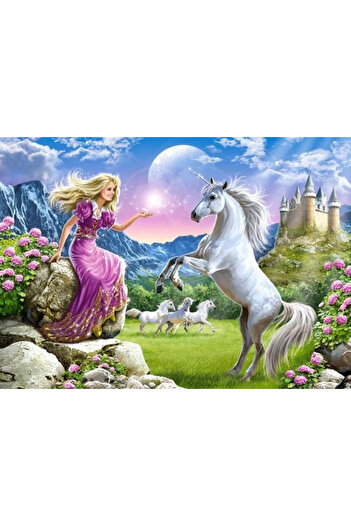 Castorland Puzzle 180 pieces My Friend the Unicorn 18024