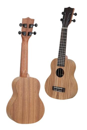 Midex Σετ ουκαλίλι Σοπράνο ποιότητας SPA-211 Zebrano Wood