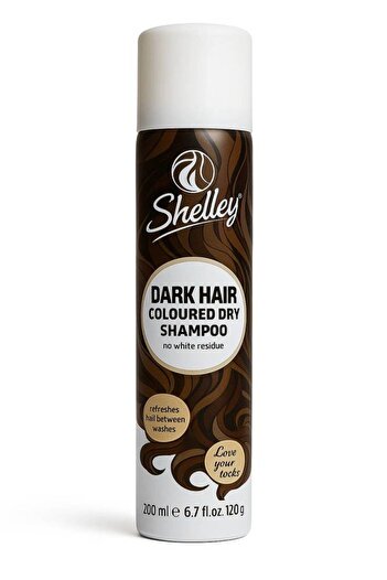 Shelly Colored Dry Shampoo - Dark Color Corrector 200 ml