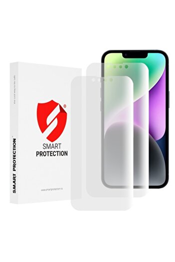 Smart Protection 2 x Premium Regenerable Screen Protector for iPhone 14 - Classic M47, Clear