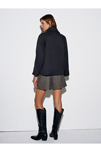 Dilvin 60773 Oversize Jacket with Fleece Inside-Anthracite