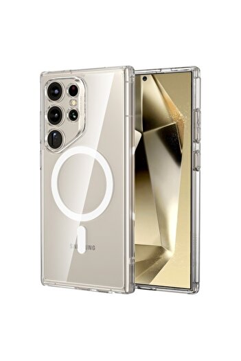 ESR Classic Hybrid HaloLock Case for Samsung Galaxy S24 Ultra (Clear)
