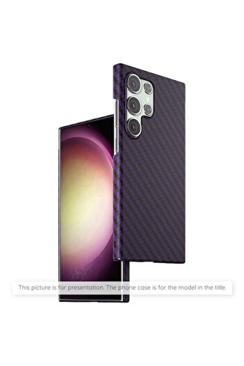 Techsuit Carbonite FiberShell Case for Samsung Galaxy Note 20 Ultra / Note 20 Ultra 5G - Purple