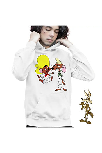 OEM Boys' Speedy Gonzales Slowpoke Rodriguez Hoodie