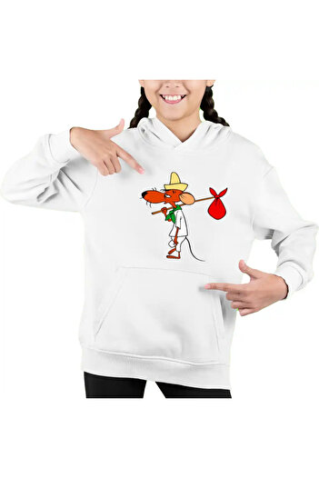 OEM Kids Girls' Sweatshirt Slowpoke Rodriguez Speedy Gonzales Looney