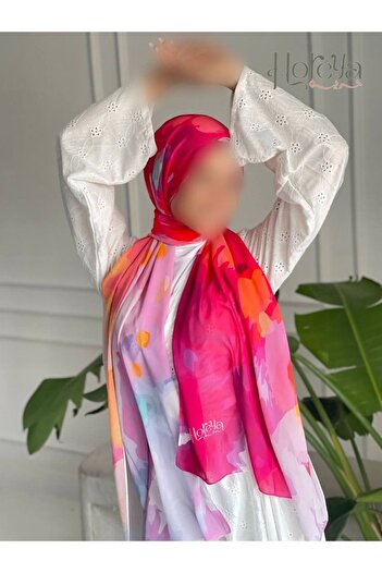 Hejab Fashion Chiffon crepe veil, 200x75