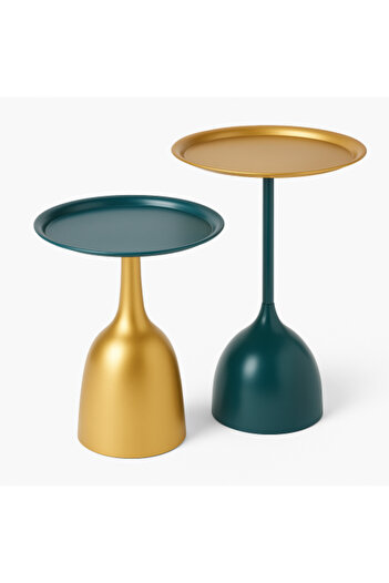HOMEZ NEED Modern Side Table Set - 2 Tables