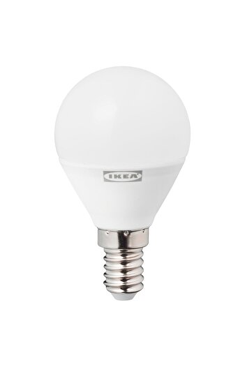 IKEA LED Bulb E14 470 Lumen, Smart Wireless Dimmable/White Spectrum Globe