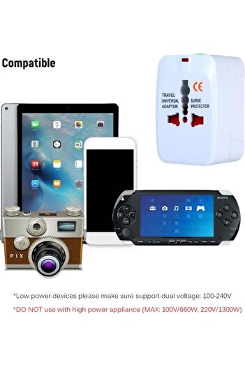 Alvin Universal Travel Adaptor
