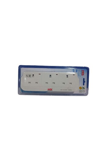 ElectricS HB Smart Three-Outlet Adapter (Type G)